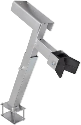 vidaXL - Soporte de cabrestante para remolque de barco, ajustable, 24.4-28.3 in, 1,102.3-2,204.6 lbs, soporte de arco de acero recubierto de zinc