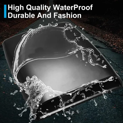 Vista 6 de Cubierta de ventilación de flujo de aire para automóvil, decorativa y universal; cubierta adhesiva para capó, color negro