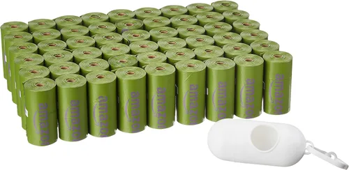Vista 15 de Amazon Basics Bolsas para excrementos de perro con dispensador, 540 unidades, mejoradas para garantizar la impermeabilidad, con aroma a mango