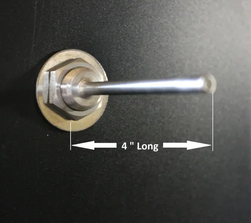 Vista 4 de River Country (RC-T34FC) de doble rango ajustable F & C BBQ, parrilla, ahumador, termómetro medidor de temperatura (50-550)