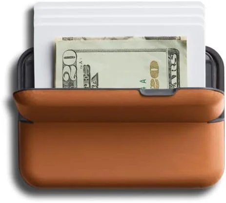Vista 4 de Bellroy Funda Flip Segunda Edición - (Estuche para tarjetas, billetera rígida), Terracotta, Talla única, Estuche para tarjetas, billetera rígida