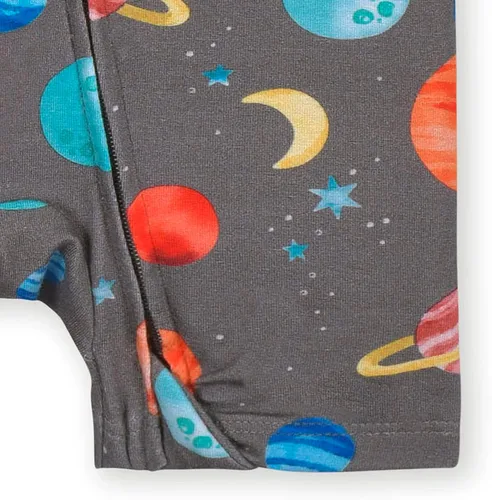 Vista 4 de Gerber Mameluco unisex de manga corta suave con viscosa hecho de eucalipto