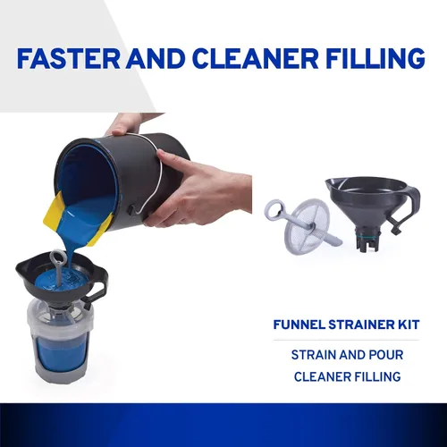 Vista 6 de Graco FlexLiner - Sistema de colador y embudo, color negro