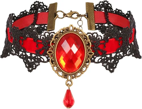 Vista 8 de Dormstop Disfraz de vampiro para niña, vestido de Halloween para fiesta de disfraces