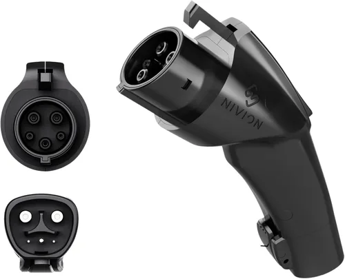[Actualizado] Adaptador de carga NIVION 80A NACS (CA) a J1772 – 250 V para J1772 EVs y PHEVs – Compatible con conectores, conectores de pared y