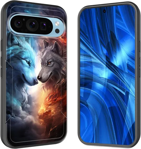 Vista 15 de Funda para Pixel 7A, [probada contra caídas de grado militar] Funda protectora resistente a prueba de golpes para Google Pixel 7A de 6.1 pulgadas