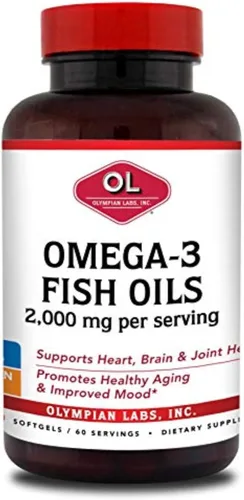 Vista 8 de Olympian Labs Mega Omega 3 aceites de pescado, 60 sietes,3148