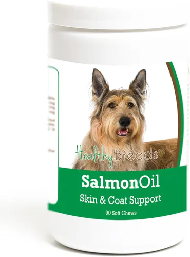 Vista 339 de Healthy Breeds Affenpinscher - Masticables suaves de aceite de salmón, 90