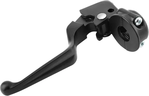 Vista 5 de M MATI Palanca de embrague y soporte de percha de montaje con conjunto de soporte negro para Harley Davidson Sportster 883 1200 Softail Dyna Electra