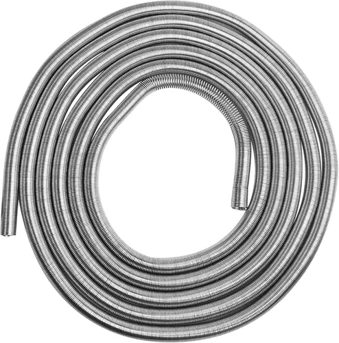 Protector de Línea de Freno de 1/4 Pulgada - 16 Pies de Acero Inoxidable Continuo + Protector Galvanizado Resistente a la Corrosión, Escudo de MuRealy