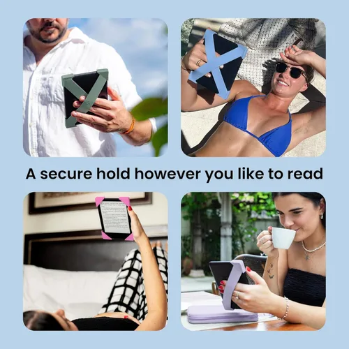 Vista 2 de Strapsicle Correa de Mano para Accesorios Kindle Comodo Agarre de Silicona Alternativa a la Funda o Cubierta Se Ajusta a Paperwhite 11ª/12ª Gen