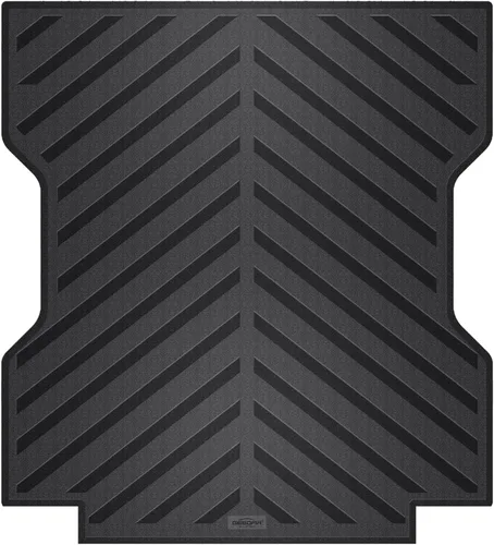 Vista 14 de GEEDAR Alfombrilla de Goma para Cama de Servicio Pesado para Chevy Silverado/GMC Sierra 1500 2019-2026, Accesorios para Cama de Vehículo de 5'8