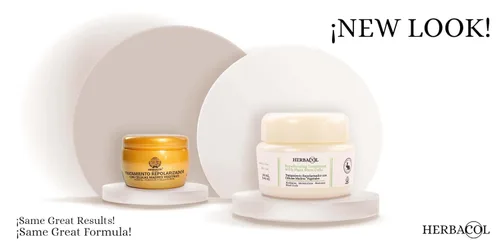 Vista 2 de Herbacol Tratamiento de restauración capilar con células madre vegetales, repolarizador celulas madres vegetales, 8.45 onzas líquidas.