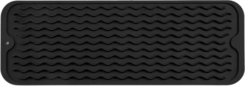 Vista 71 de MicoYang Alfombrilla de silicona para secado de platos para múltiples usos, fácil de limpiar, ecológica, resistente al calor, alfombrilla