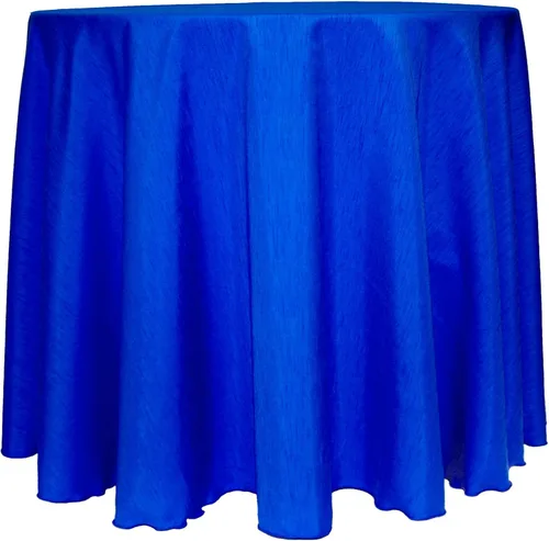 Vista 32 de Ultimate Textile Mantel redondo reversible Shantung Satin Majestic de 114 pulgadas, color verde cazador