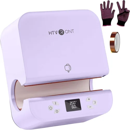 Vista 8 de HTVRONT Máquina de Prensa Térmica Automática para Vasos - Prensa Térmica para Tazas Calentamiento Rápido y Uniforme, Prensa Térmica Profesional