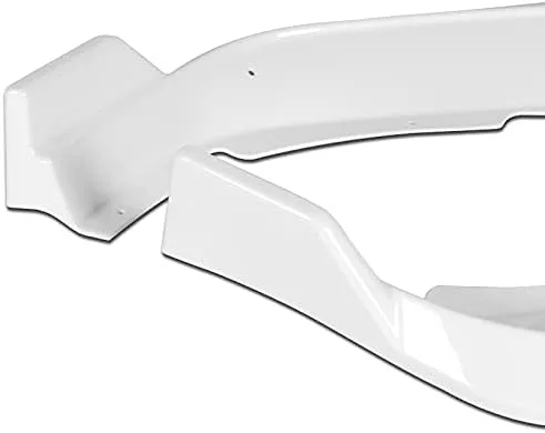 Vista 3 de Q1-TECH, borde de parachoques delantero compatible con Dodge Charger 2011 2012 2013 2014, alerón de parachoques delantero, kit de carrocería