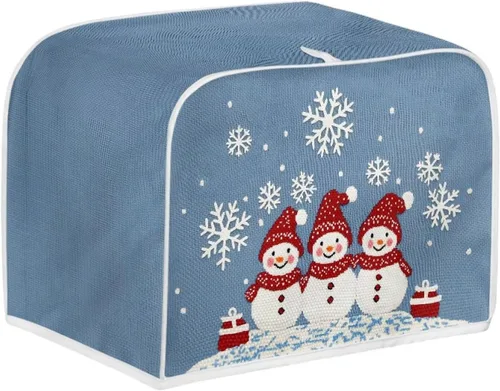 Vista 33 de Dolyues Beach Toaster Cover 2 Slice Universal Size Microwave Oven Dustproof Cover Women Gift Small Bread Cover with Portable Handle