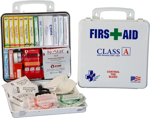 Vista 9 de Certified Safety Mfg. Clase A 21 Plus - 24 Poli Blanco