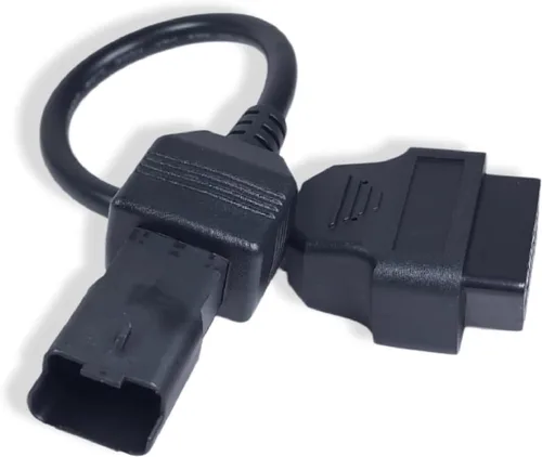 Vista 6 de OBD Motorcycle Cable for Ducati 4Pin to 16pin Cable Adapter Diagnostic Cable OBD2 4pin Adapter Motorcycle