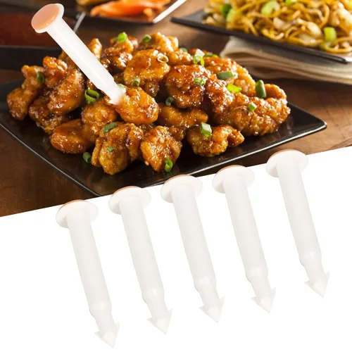 Vista 4 de Fdit 20Pcs Poultry Roasted Chicken Thermometer Timer Popping Up Temperature Meter for Cooking