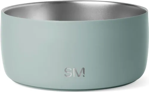 Vista 8 de Simple Modern Tazón de agua para mascotas de acero inoxidable para perros y gatos Cuencos de comida reutilizables y aislados de acero inoxidable