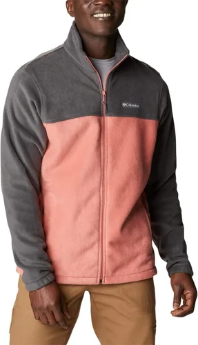 Vista 32 de Columbia - Chaqueta de forro polar con cremallera completa Steens Mountain 2.0 para hombre negro (Black/Grill)