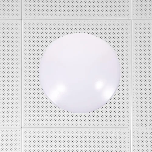 Vista 3 de Luxshiny Cubierta de luz de techo de montaje empotrado, 8.9 in de plástico, pantalla de luz redonda de hongo, de repuesto, cubiertas para polvo