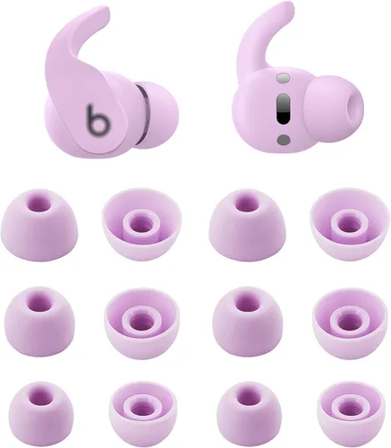 Vista 10 de ALXCD Eartips - Auriculares compatibles con Beats Fit Pro, S/M/L 3 tamaños, 6 pares de almohadillas de silicona suave de repuesto, compatibles