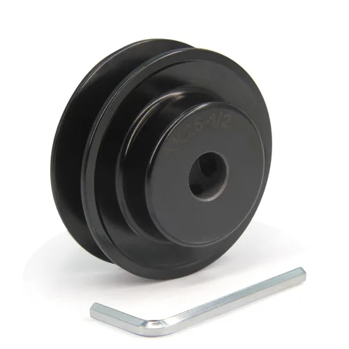 Vista 14 de Zeberoxyz AK28 - Poleas de banda de ranura única, 2.8 pulgadas de diámetro exterior de 5/8 pulgadas, polea de correa en V de hierro fundido