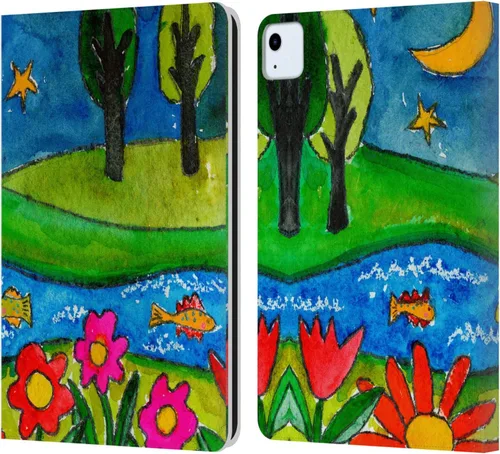 Vista 13 de Head Case Designs Officially Licensed Wyanne Half Light Nature 2 Leather Wallet Case Compatible with Apple iPad Air 2 (2014)