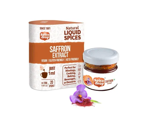 Vista 31 de Spice Drop Combo de té picante (extracto natural de jengibre, té masala y cardamomo), 0.2 fl oz (paquete de 3), para alimentos, bebidas y postres