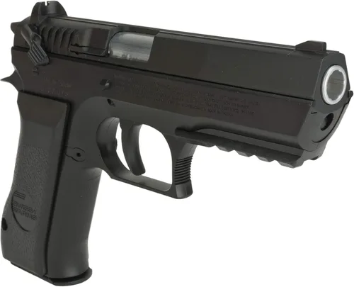 Vista 3 de Evike Pistolas de aire - Swiss Arms 941 Jericho CO2 Powered .177 pistola de aire comprimido (color: negro)