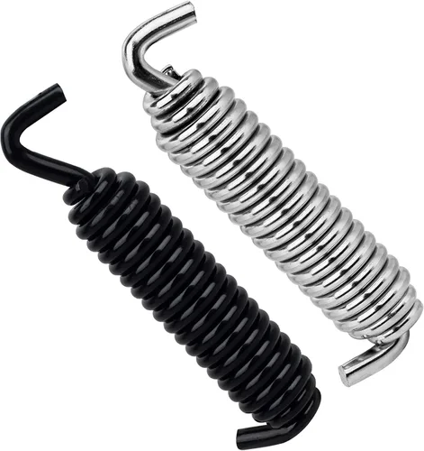 NTHREEAUTO Soporte Jiffy para motocicleta, 2 piezas, compatible con Harley Dyna Sportster 883 Road Electra Glide Softail Touring (cromo + negro)