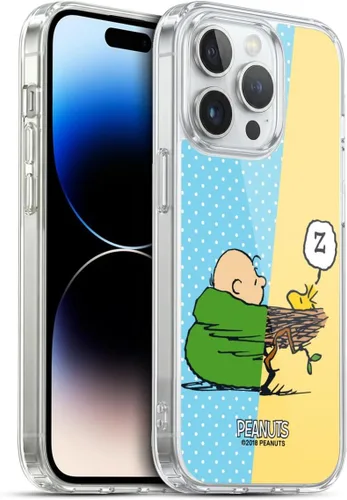 Vista 165 de Head Case Designs Officially Licensed Peanuts Charlie & Woodstock Nap Halfs and Laughs Gel Case [Military Grade Protection] Compatible with Apple