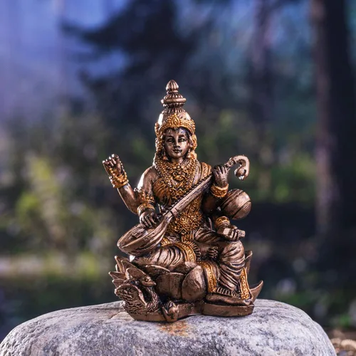 Vista 9 de Pacific Giftware Figura de resina de estatua en miniatura de Hanuman de Dios hindú