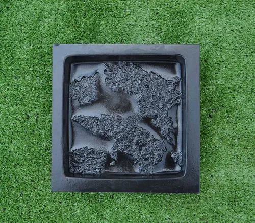Vista 4 de SvitMolds Vendido 10pcs moldes de plástico fundición hormigón pavimentación jardín caminos piedra patio # S32
