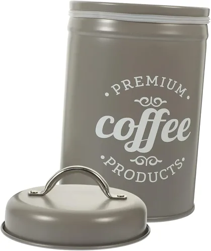 NOLITOY Latas de té sueltas de caramelo, latas de café de granja, latas de almacenamiento decorativas, botes de cocina de metal, botes de lata