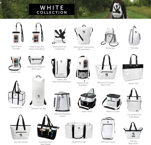 Vista 10 de geckobrands Verticool Cooler - Bolsa térmica suave portátil aislada con correa ajustable para el hombro, capacidad para 9 latas o 2 botellas