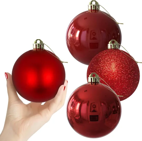 Vista 146 de GameXcel - Esferas navideñas grandes y ornamentos colgantes para árbol de Navidad que no se rompen