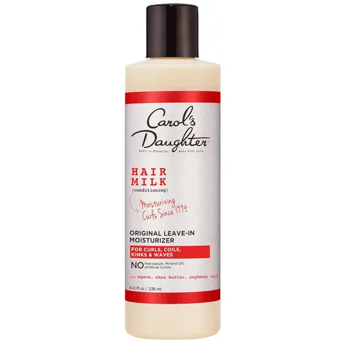 Productos para cabello rizado de Carol's Daughter, crema hidratante sin enjuague original para rizos, bucles y ondas con sábila y manteca de karité,