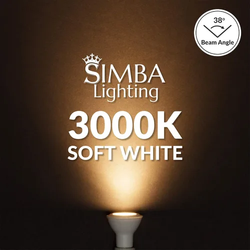 Vista 6 de Simba Lighting Bombilla LED PAR20 de 6 W 38 grados regulable (paquete de 6 unidades) para lata empotrada de interior, campana extractora y exterior