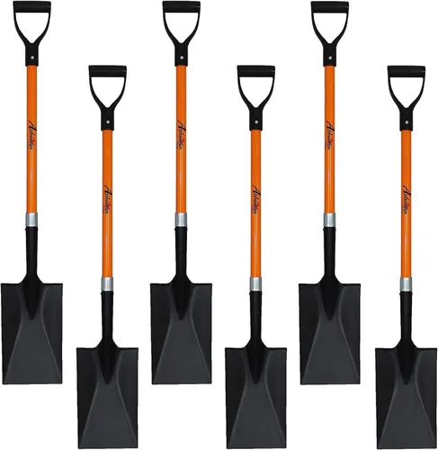 Vista 28 de Ashman - Pala de transferencia (paquete de 2) – 41 pulgadas de largo agarre D con mango duradero – Una pala multiusos de alta calidad