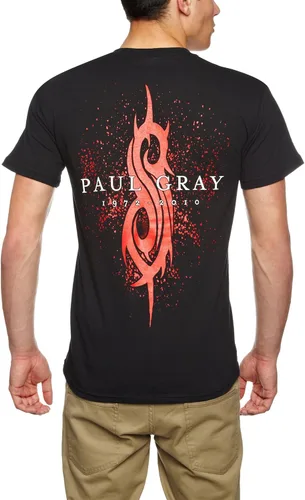 Vista 2 de Slipknot Paul Gray - Camiseta para hombre, color negro