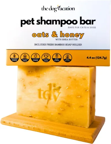 Champú orgánico para perros, barra de champú natural para mascotas, seguro para perros y gatos, sin fragancia, ecológico, esenciales para cachorros,