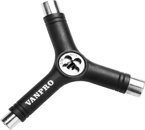Vista 10 de Vanpro herramientas para patinetas herramienta de patinaje todo en uno. Usado para la instalación y mantenimiento de varias patinetas y patines