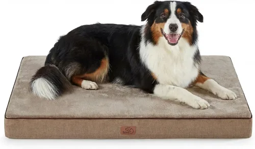 Vista 10 de Bedsure Cama para perros de espuma viscoelástica para perros pequeños, camas ortopédicas para mascotas para jaula con funda extraíble lavable