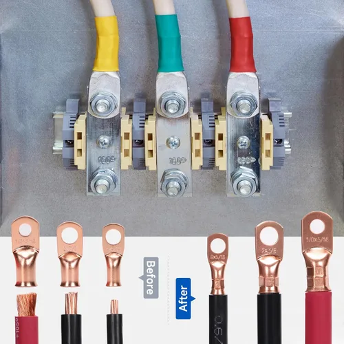 Vista 8 de iCrimp - Herramienta de prensado para terminales de cable resistentes, terminales de batería, terminales de cobre AWG 8-1/0