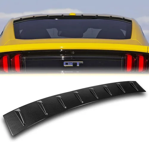 Alerón de techo trasero Vortex Shark de diseño aerodinámico compatible con Ford Mustang Coupe 2015-2023 2016 2017 2018 2019 2020 2021 2022 2023