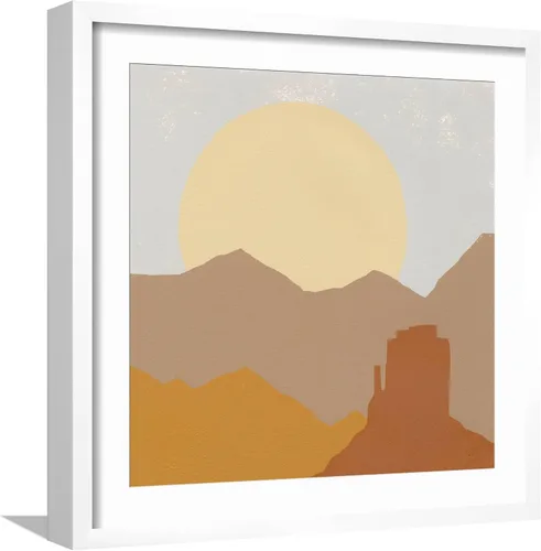 Vista 5 de ART.COM Impresión artística para pared Sol del desierto I por Moira Hershey, 16 x 16 pulgadas